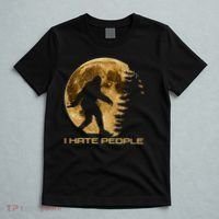 I Hate People Bigfoot T-Shirt thumb 5
