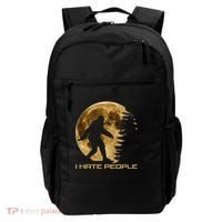 I Hate People Bigfoot Backpack thumb 0