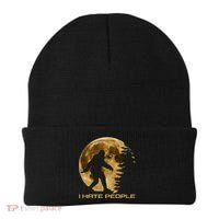 I Hate People Bigfoot Beanie thumb 0