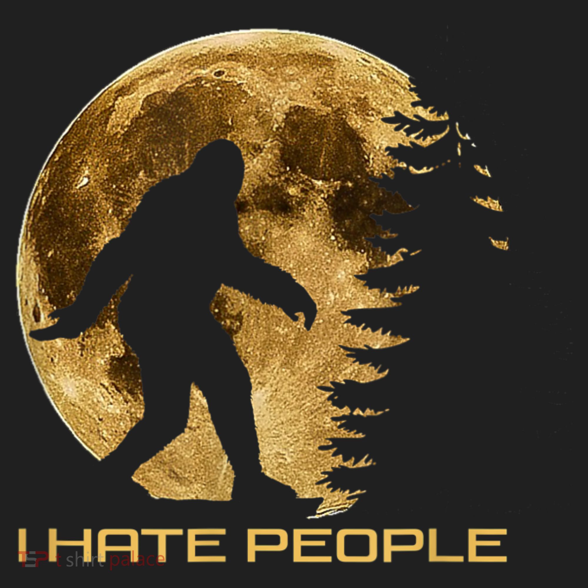 I Hate People Bigfoot Beanie