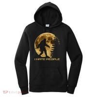 I Hate People Bigfoot Women's Hoodie thumb 0