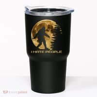 I Hate People Bigfoot Tumbler thumb 0