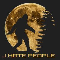 I Hate People Bigfoot Tumbler thumb 3