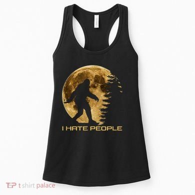 I Hate People Bigfoot Women's Tank Top