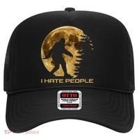 I Hate People Bigfoot Hat thumb 0