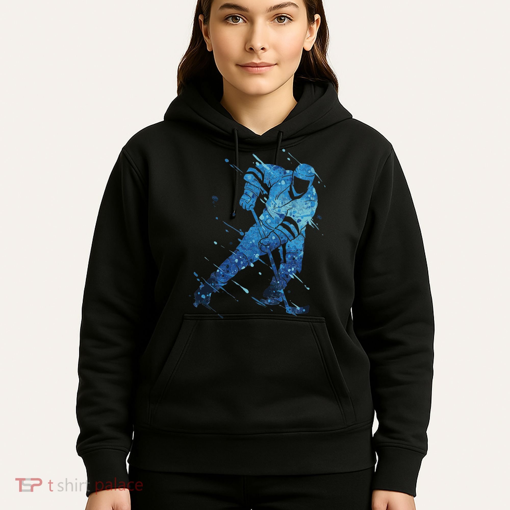 Ice Hockey Player Hoodie