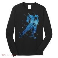 Ice Hockey Player Long Sleeve Shirt thumb 0