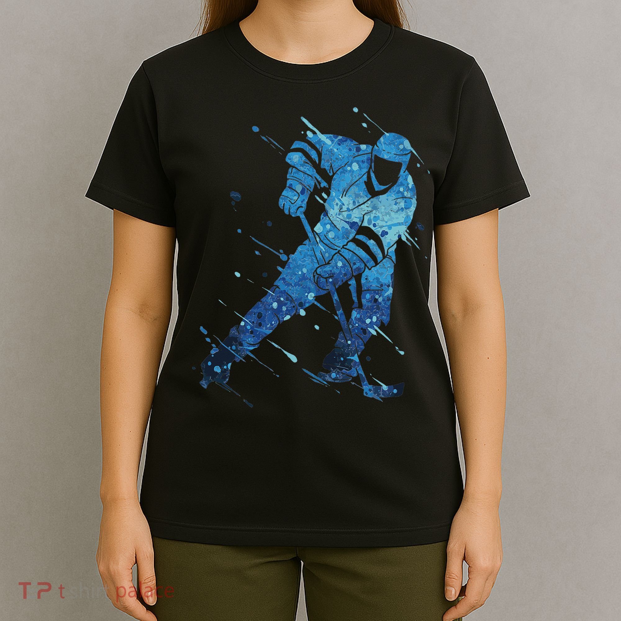 Ice Hockey Player T-Shirt