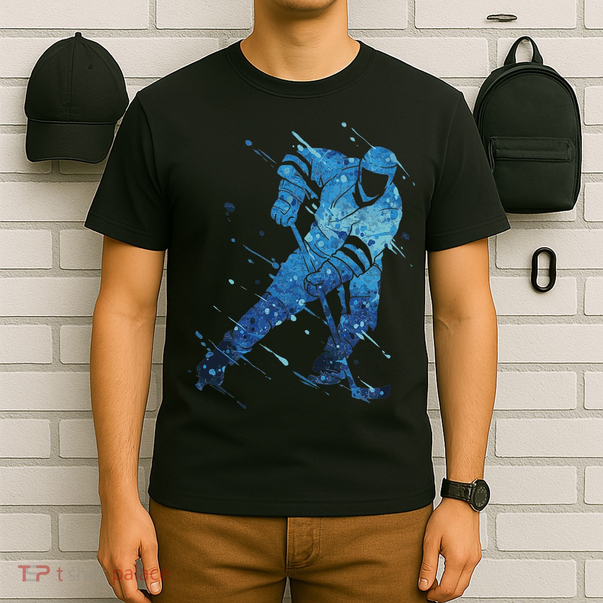 Ice Hockey Player T-Shirt
