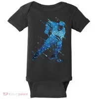 Ice Hockey Player Baby Bodysuit thumb 0