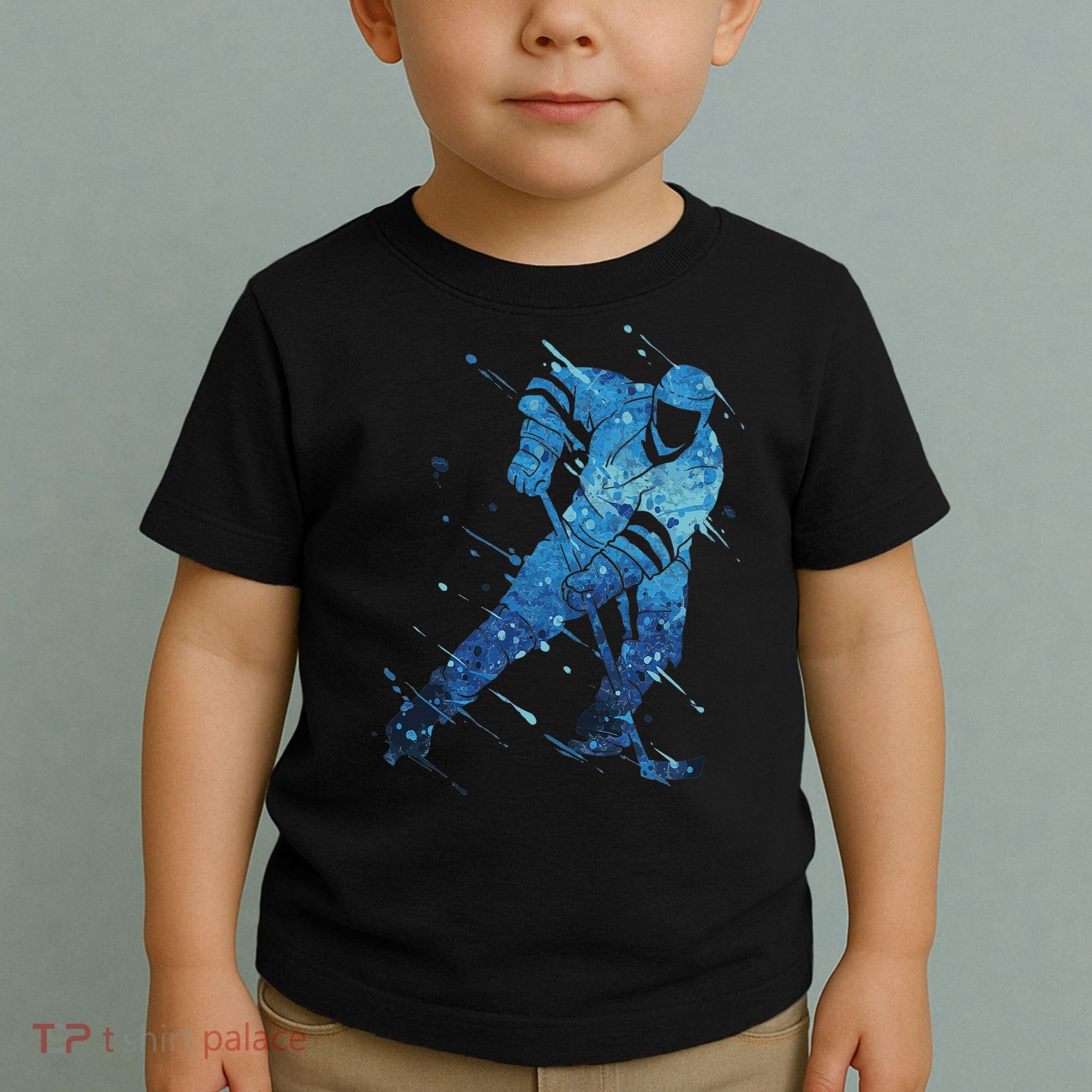 Ice Hockey Player Toddler T-Shirt