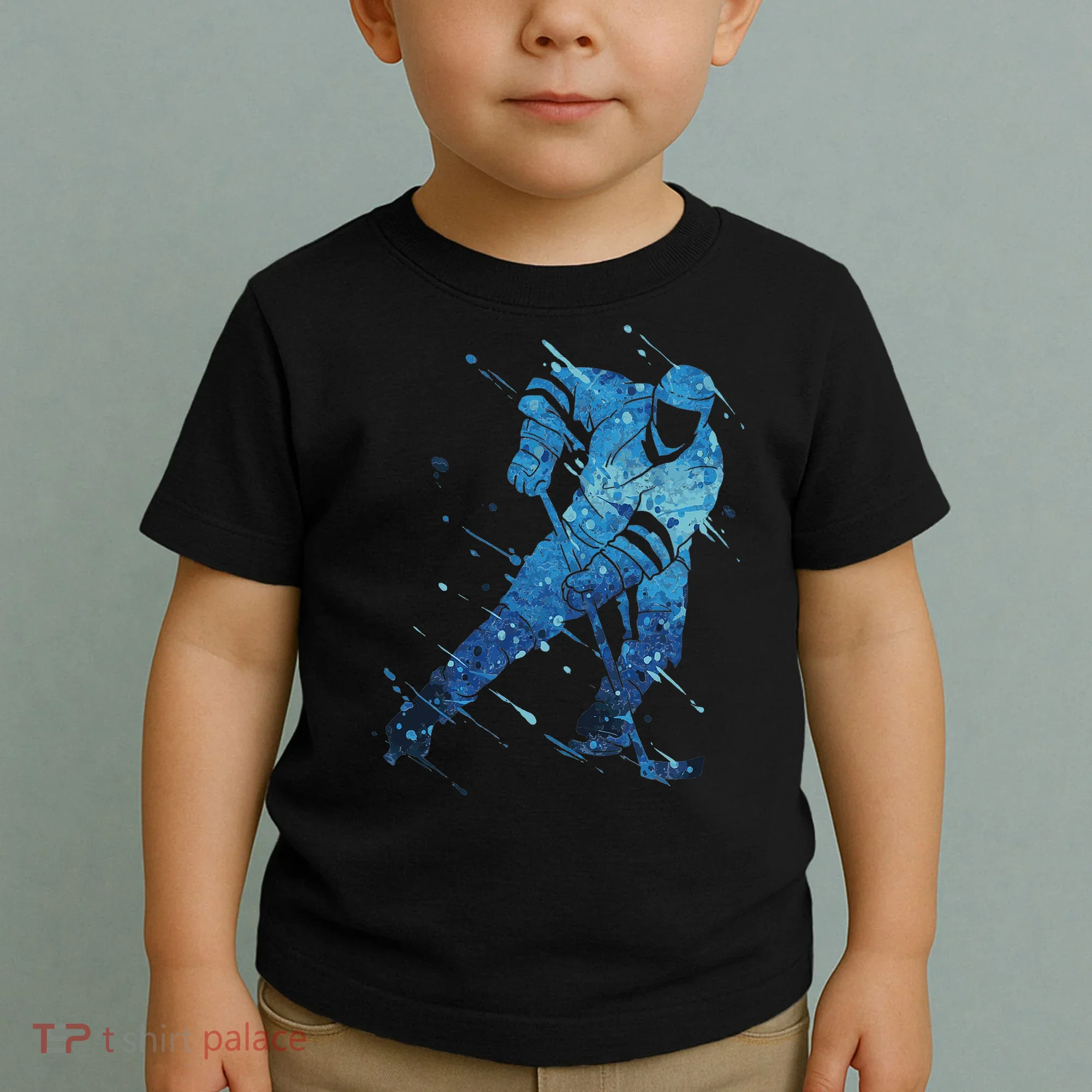 Ice Hockey Player Toddler T-Shirt
