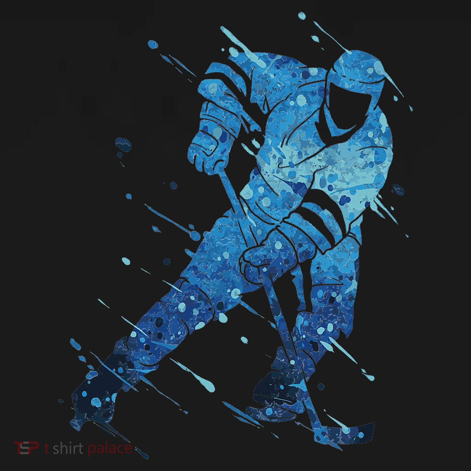 Ice Hockey Player Toddler T-Shirt