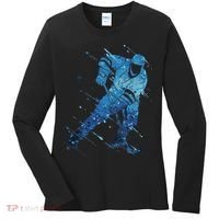 Ice Hockey Player Women's Long Sleeve Shirt thumb 0