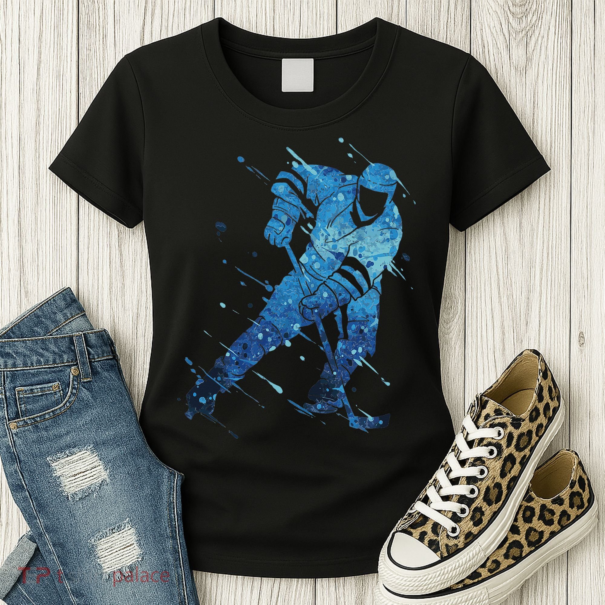 Ice Hockey Player Women's T-Shirt
