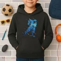 Ice Hockey Player Kids Hoodie thumb 2