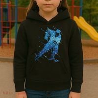 Ice Hockey Player Kids Hoodie thumb 3
