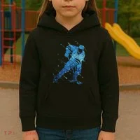 Ice Hockey Player Kids Hoodie thumb 3