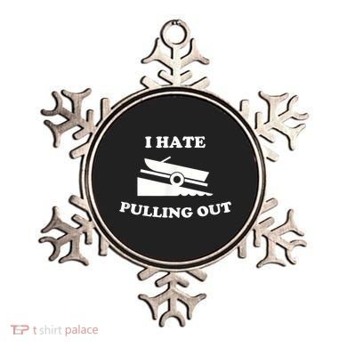 I Hate Pulling Out Fishing Boating Boat Launch Boat Ramp Ornament