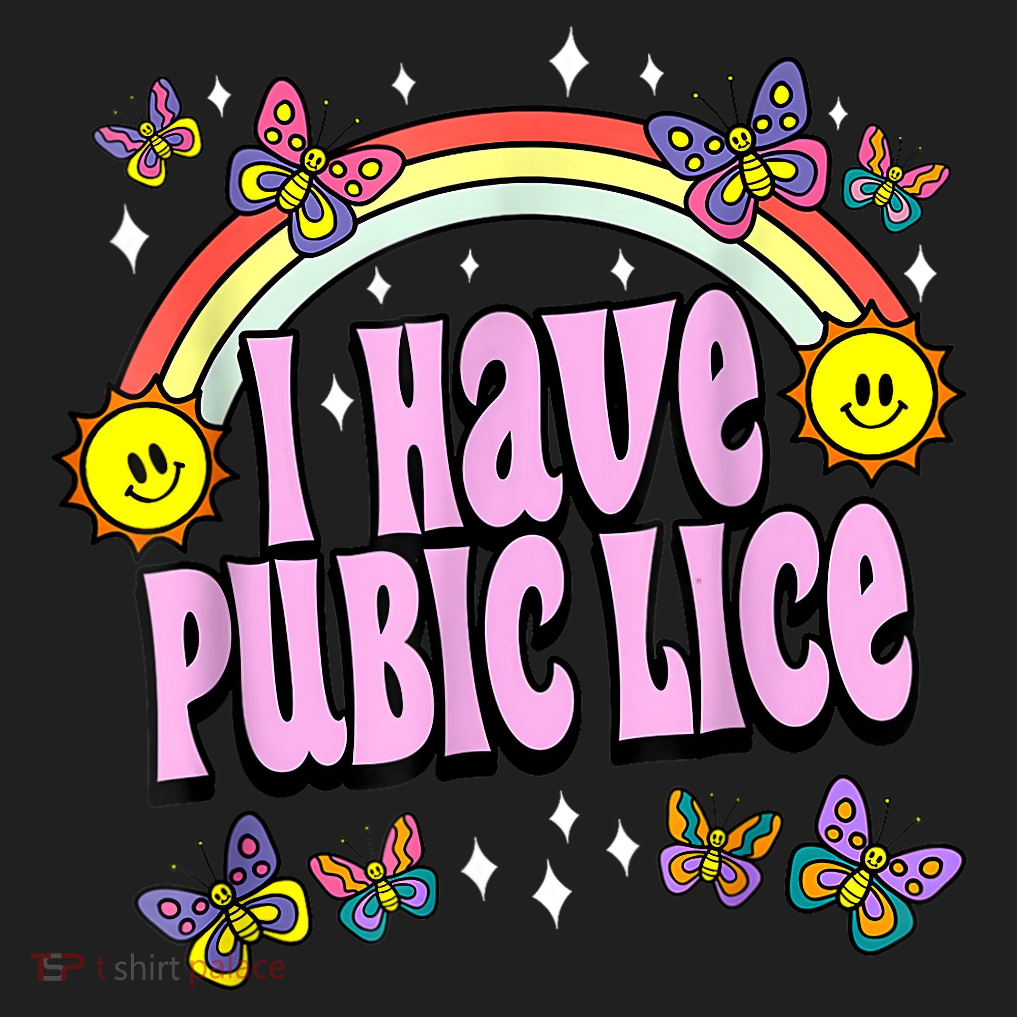 I Have Pubic Lice Funny Retro Offensive Inappropriate Meme Hat