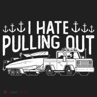 I Hate Pulling Out Retro Boating Boat Captain For Cool Gift Women's Sweatshirt thumb 2