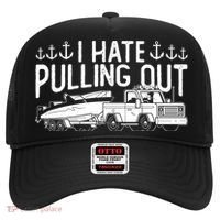 I Hate Pulling Out Retro Boating Boat Captain For Cool Gift Hat thumb 0