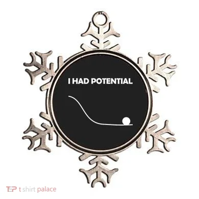 I Had Potential Funny Sarcastic Ornament