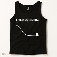 I Had Potential Funny Sarcastic Tank Top thumb 2