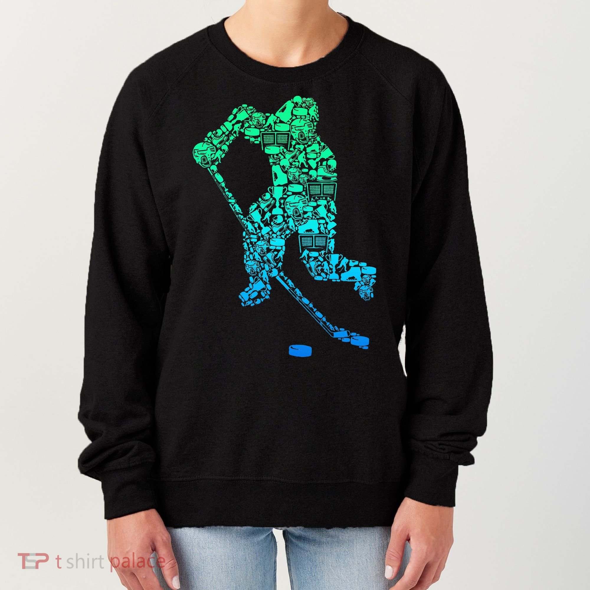 Ice Hockey Player Women's Sweatshirt