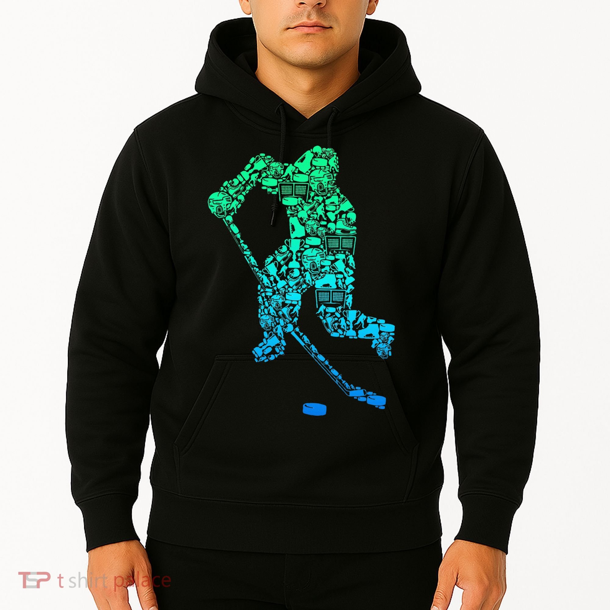 Ice Hockey Player Hoodie