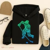 Ice Hockey Player Hoodie thumb 4
