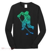 Ice Hockey Player Long Sleeve Shirt thumb 0