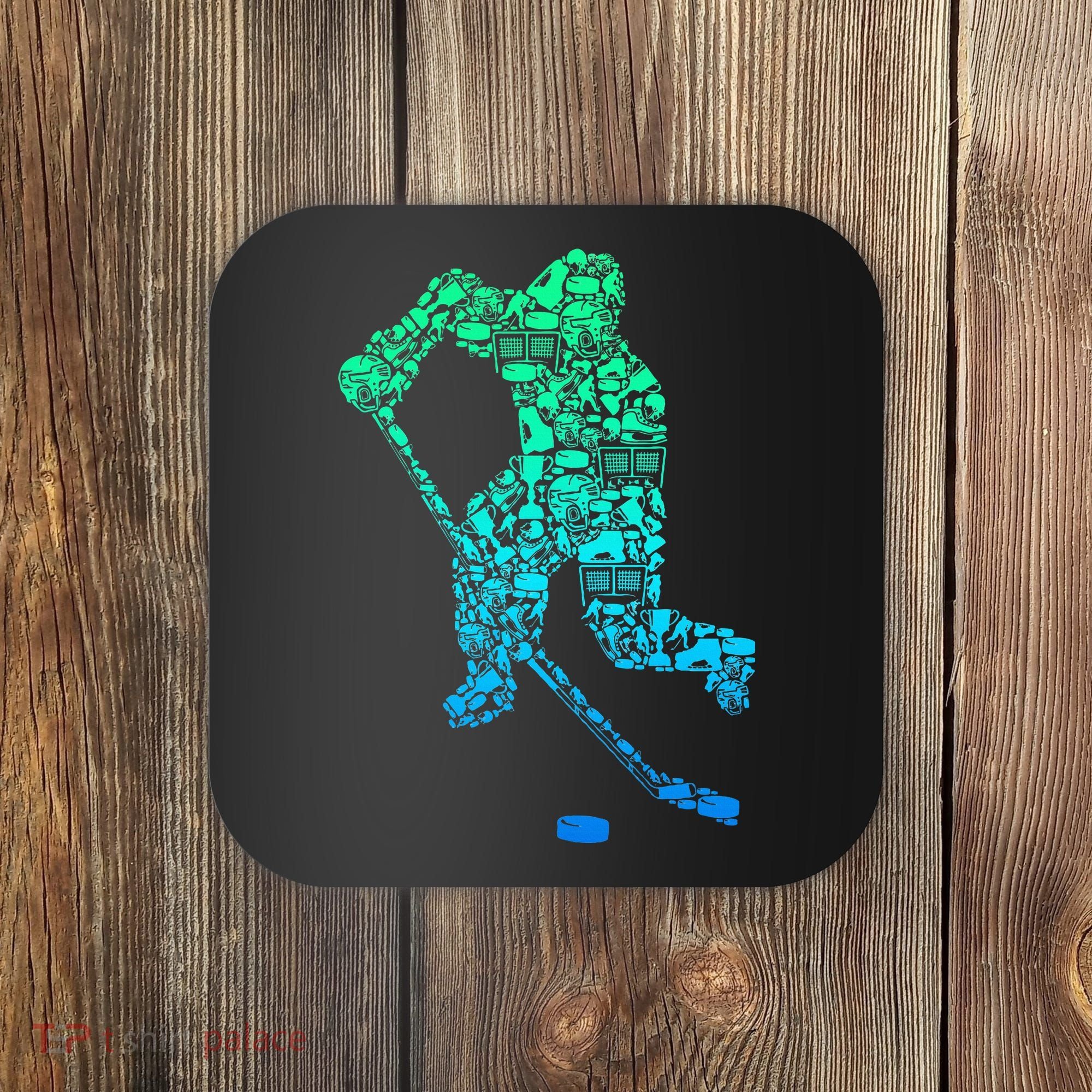 Ice Hockey Player Coaster