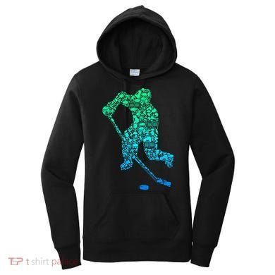 Ice Hockey Player Women's Hoodie