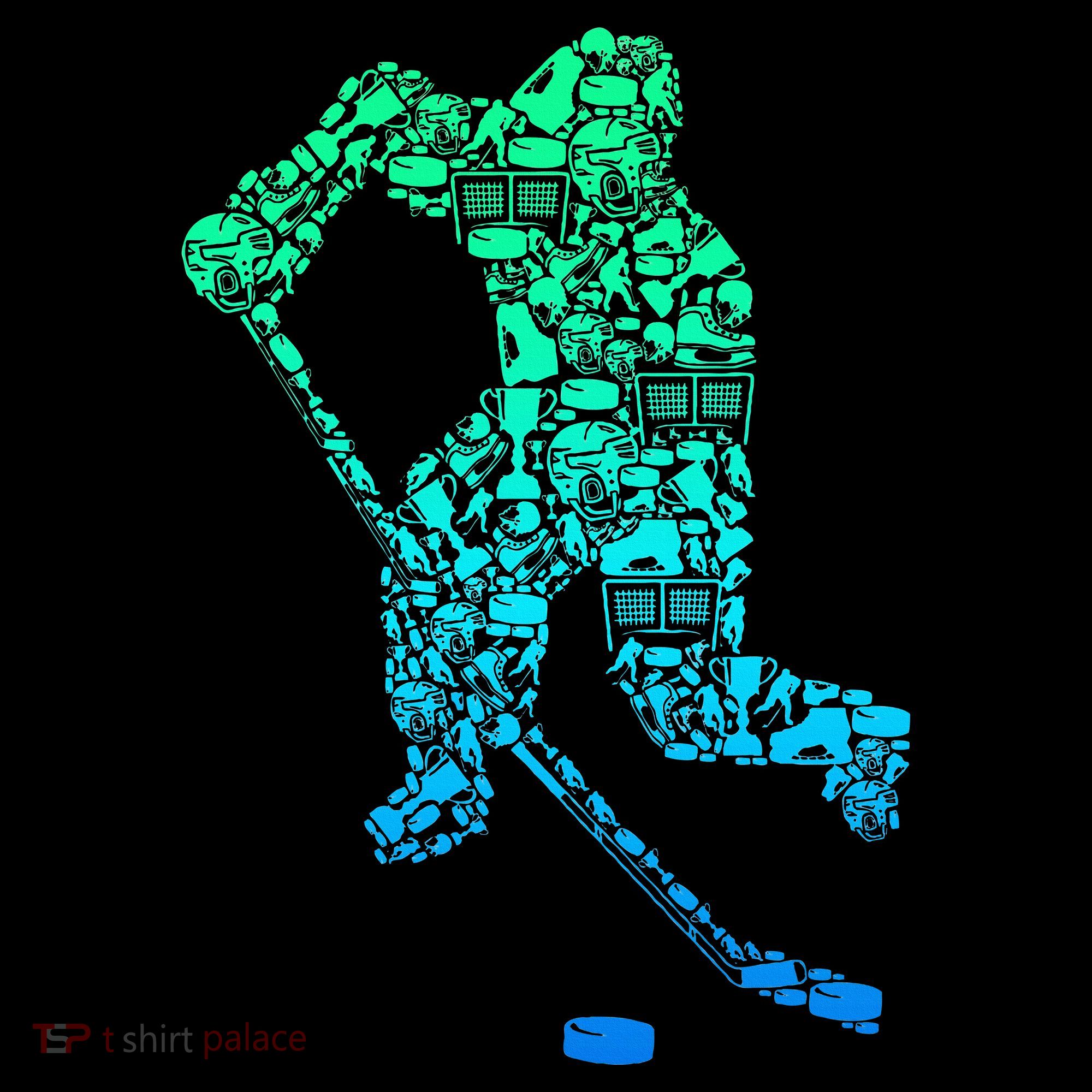 Ice Hockey Player Women's Hoodie