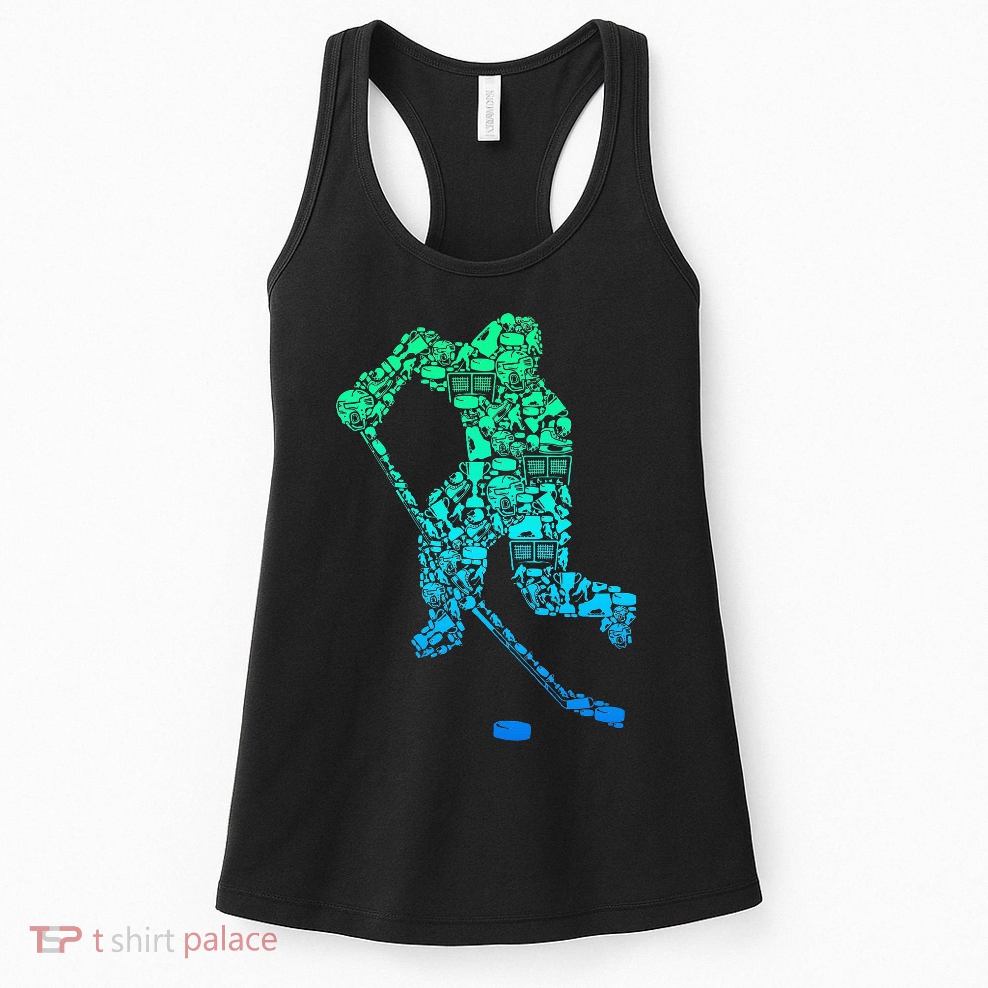 Ice Hockey Player Women's Tank Top