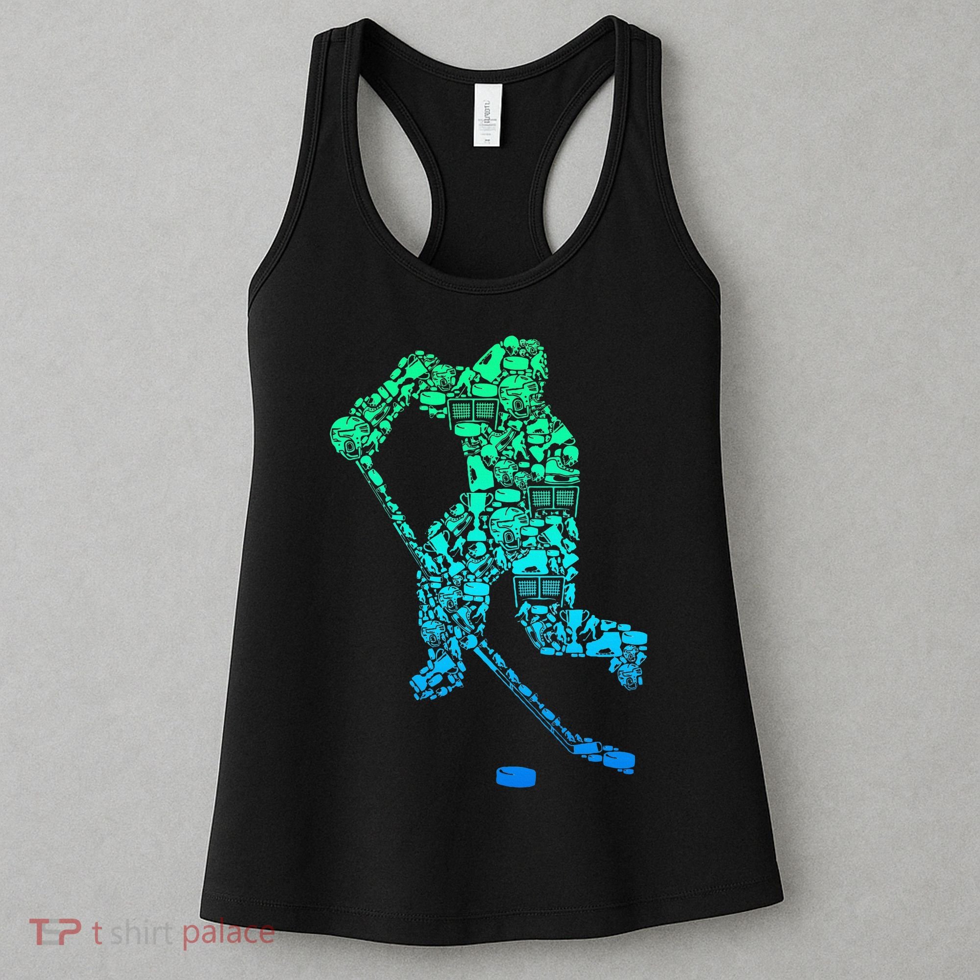 Ice Hockey Player Women's Tank Top