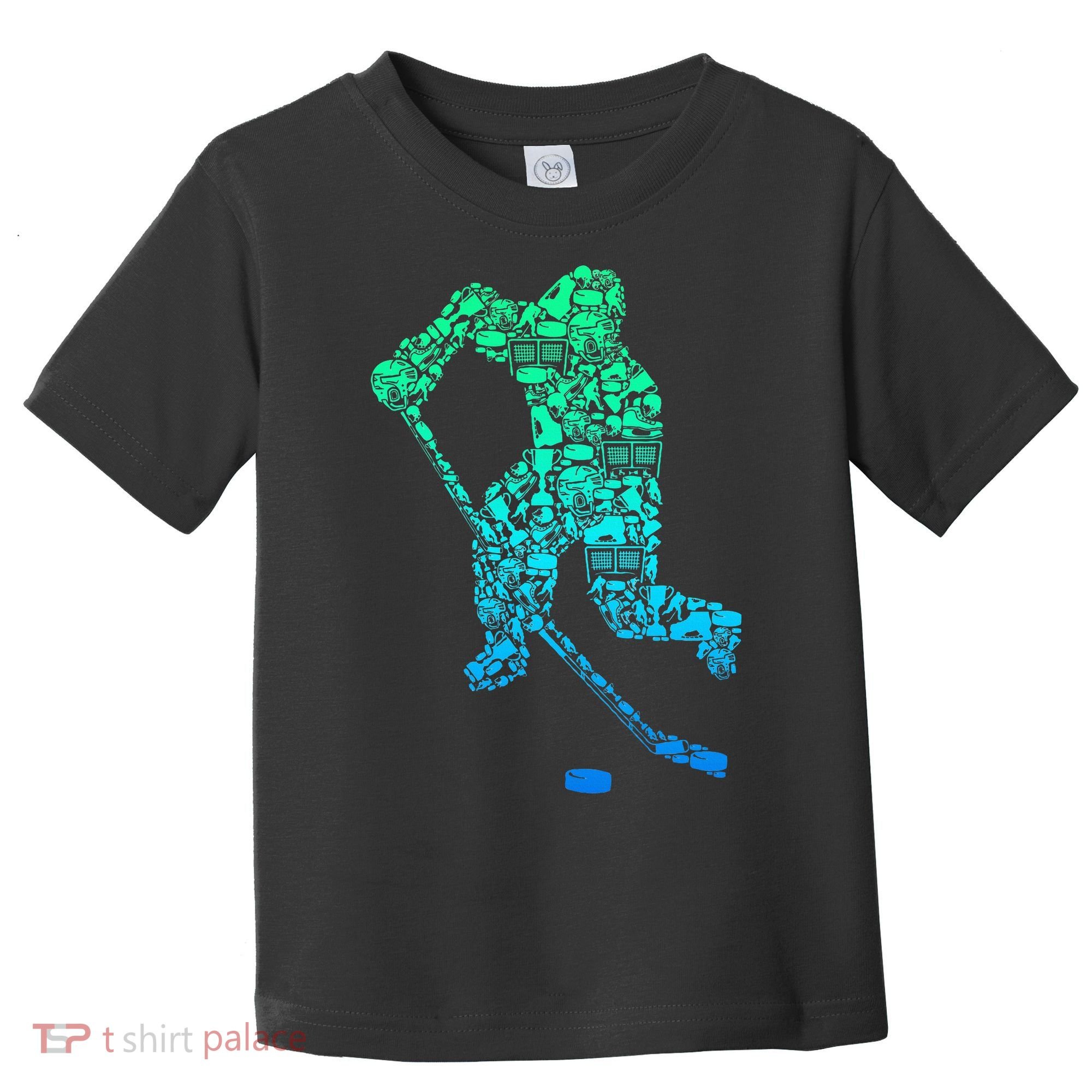 Ice Hockey Player Toddler T-Shirt