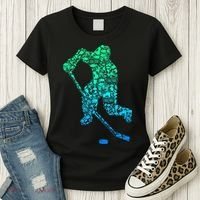 Ice Hockey Player Women's T-Shirt thumb 3