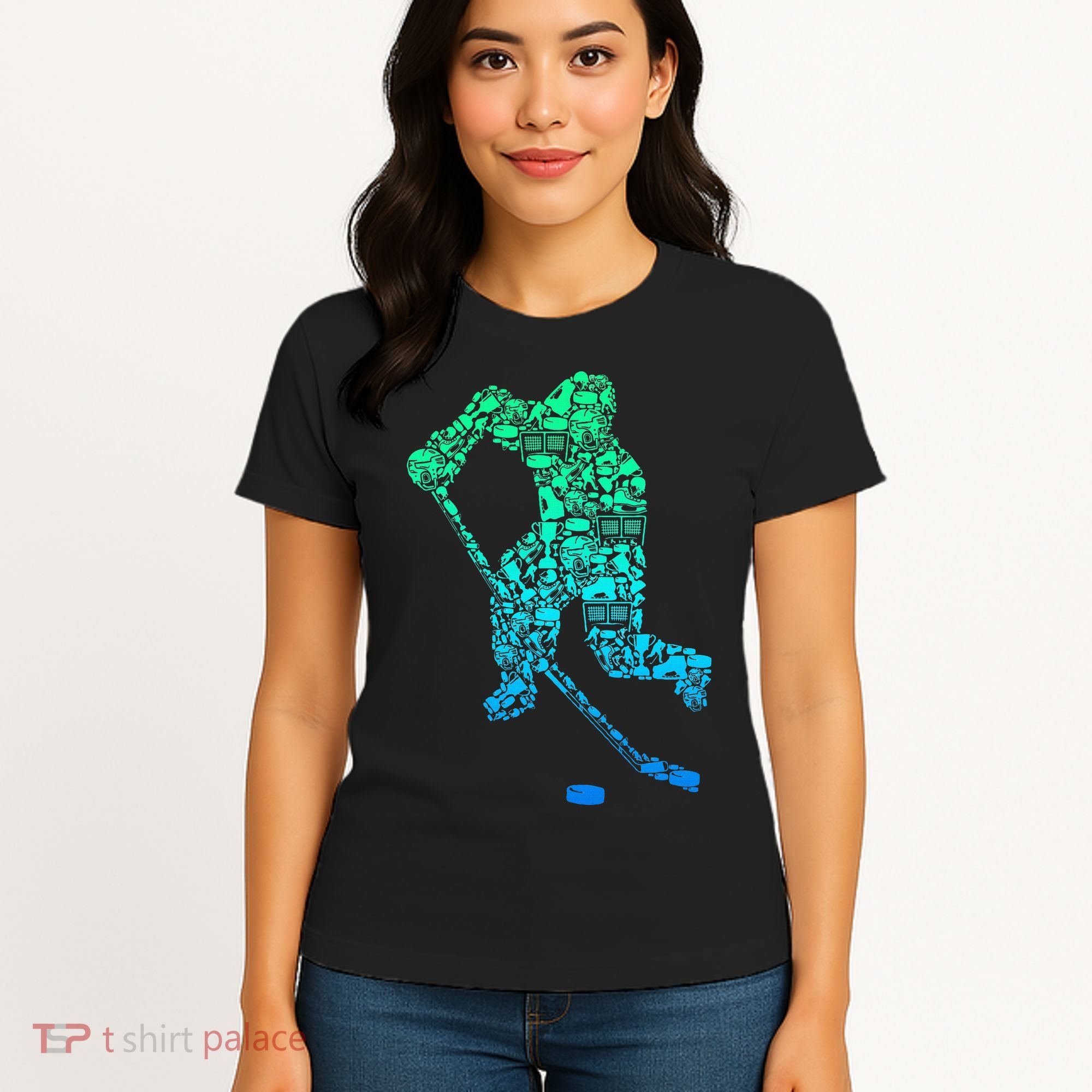 Ice Hockey Player Women's T-Shirt