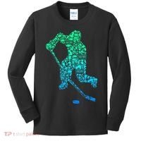 Ice Hockey Player Kids Long Sleeve Shirt thumb 0