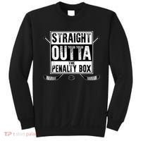Ice Hockey Player Gift Straight Outta The Penalty Box Gift Sweatshirt thumb 0