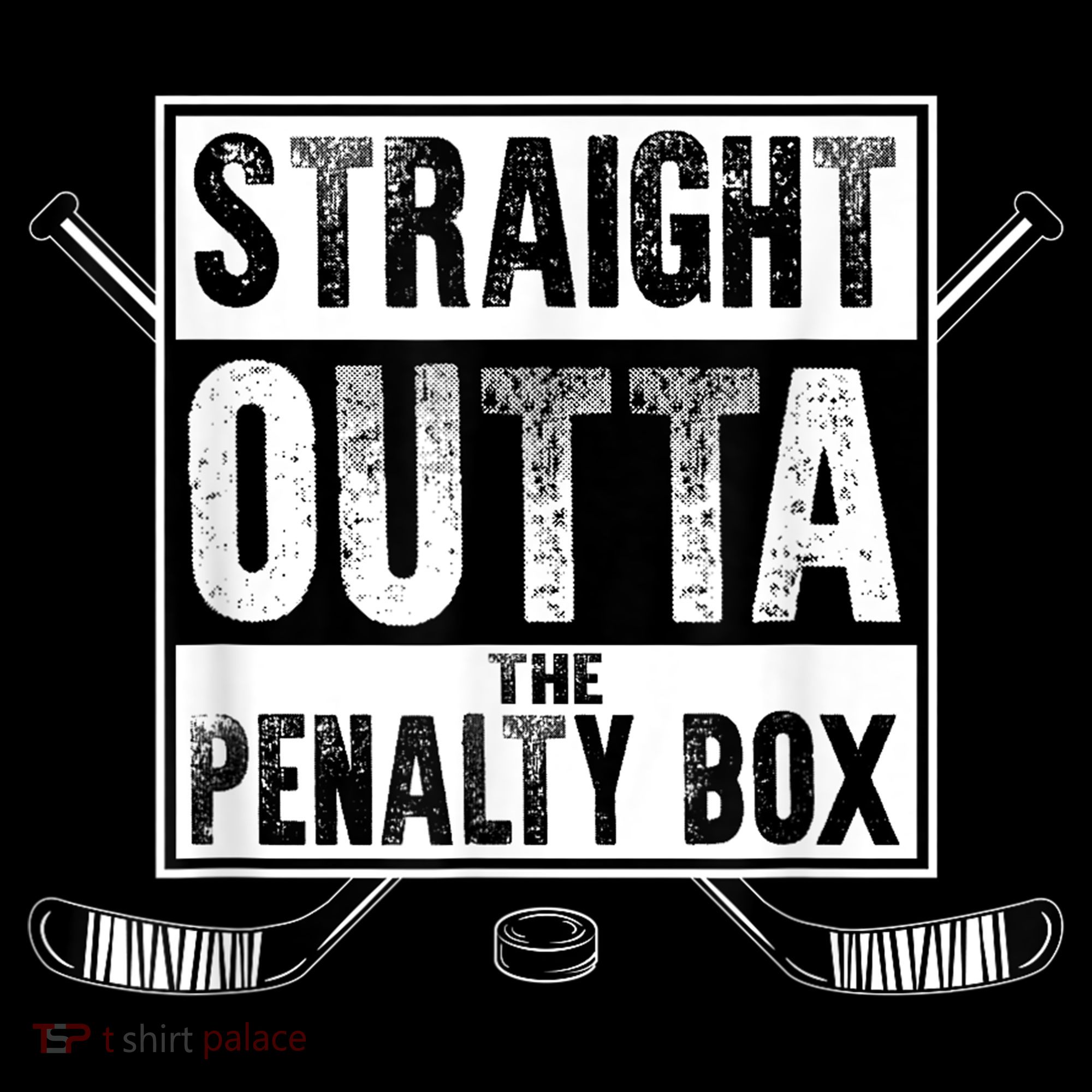 Ice Hockey Player Gift Straight Outta The Penalty Box Gift Coffee Mug