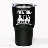 Ice Hockey Player Gift Straight Outta The Penalty Box Gift Tumbler thumb 0