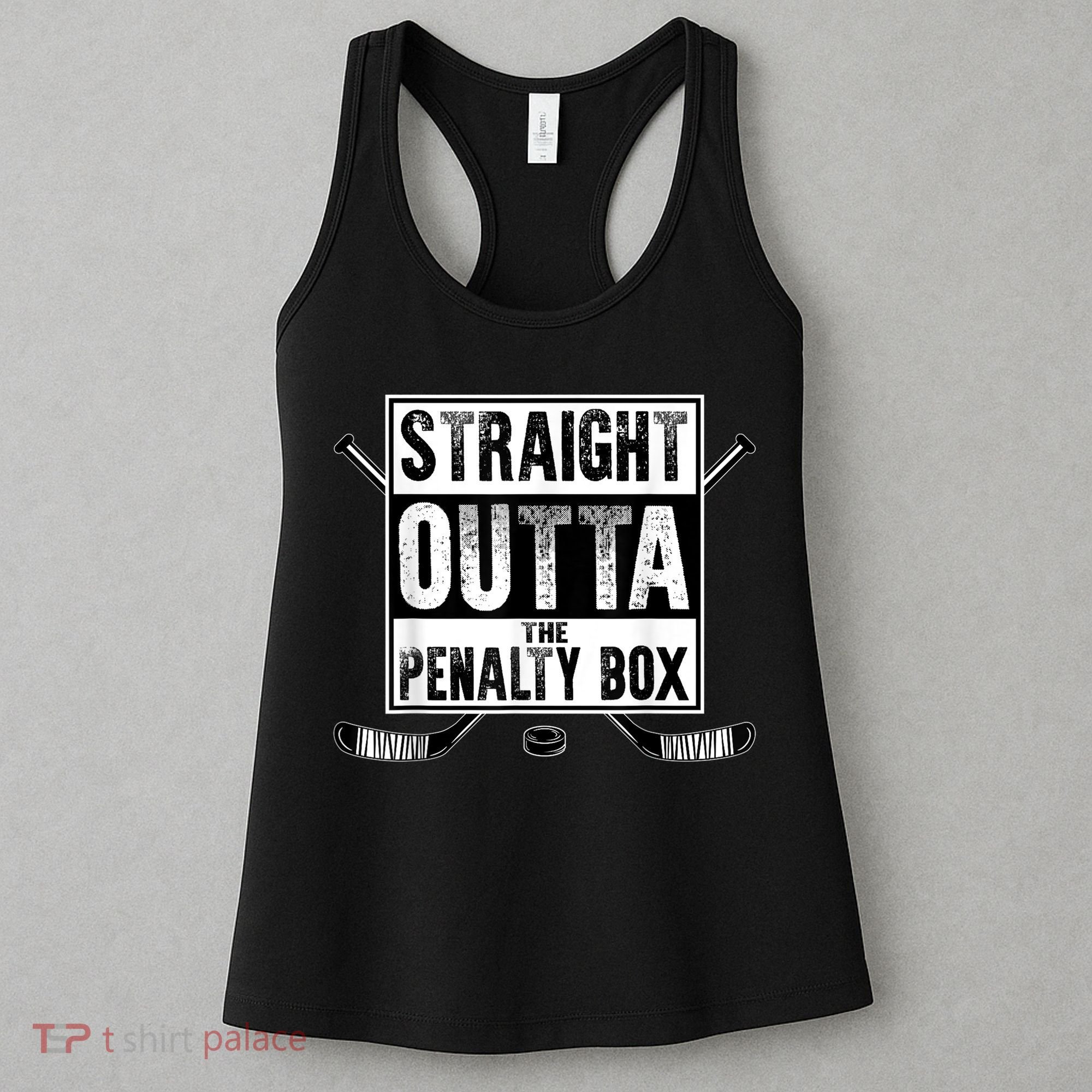 Ice Hockey Player Gift Straight Outta The Penalty Box Gift Women's Tank Top