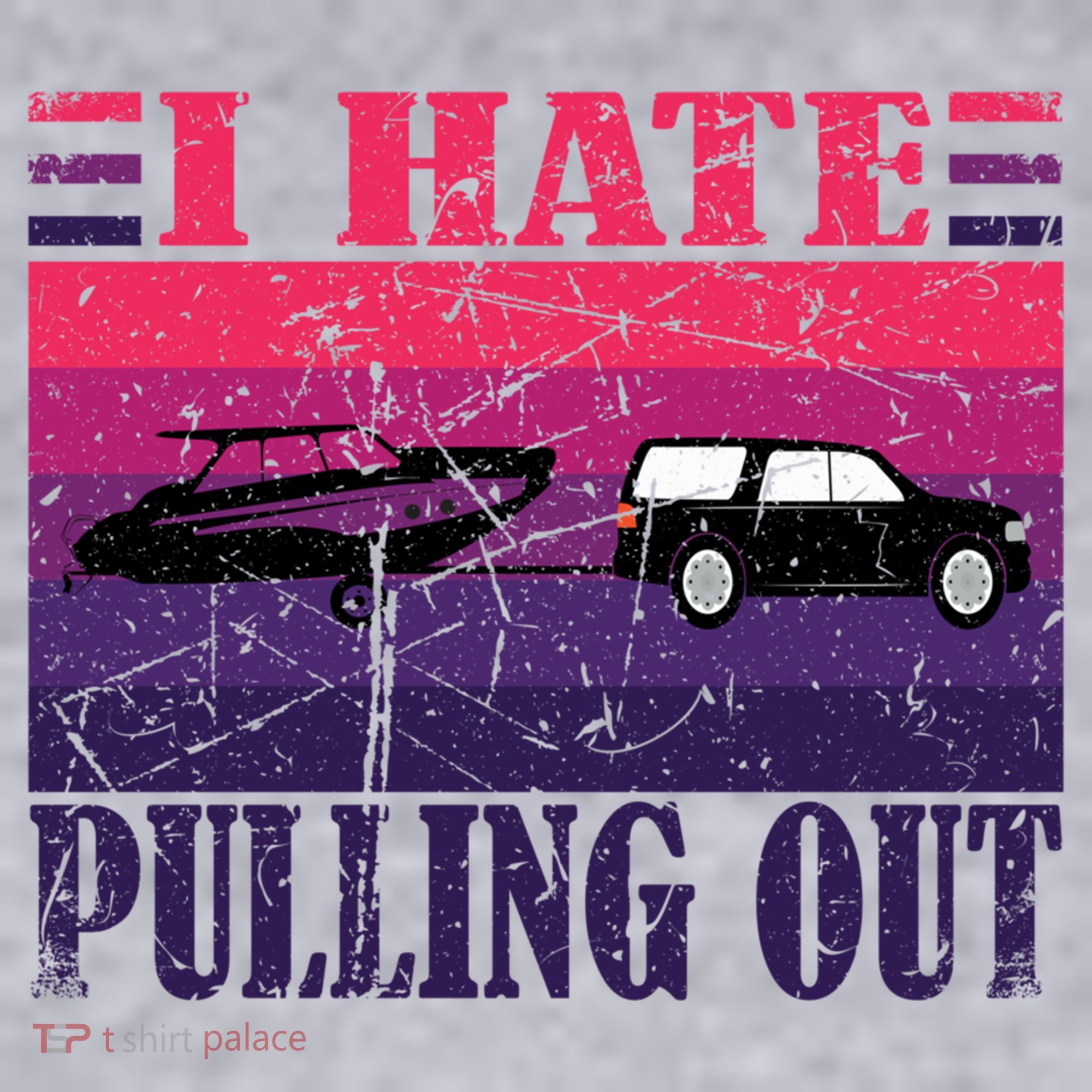 I Hate Pulling Out Retro Boating Boat Captain Gift Women's Sweatshirt