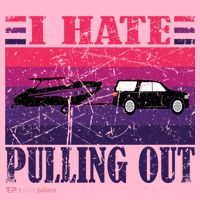 I Hate Pulling Out Retro Boating Boat Captain Gift Coaster thumb 2