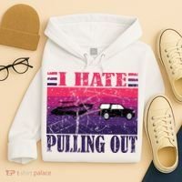 I Hate Pulling Out Retro Boating Boat Captain Gift Hoodie thumb 4