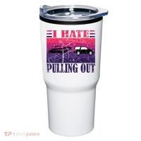 I Hate Pulling Out Retro Boating Boat Captain Gift Tumbler thumb 0