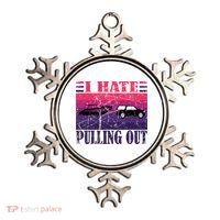 I Hate Pulling Out Retro Boating Boat Captain Gift Ornament thumb 0